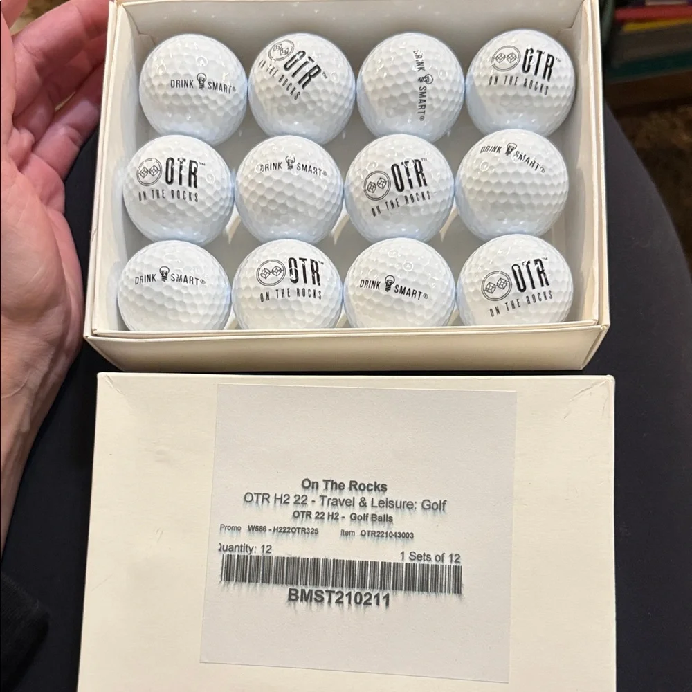 NWT - On the Rocks - Golf Balls - Picture 1 of 2
